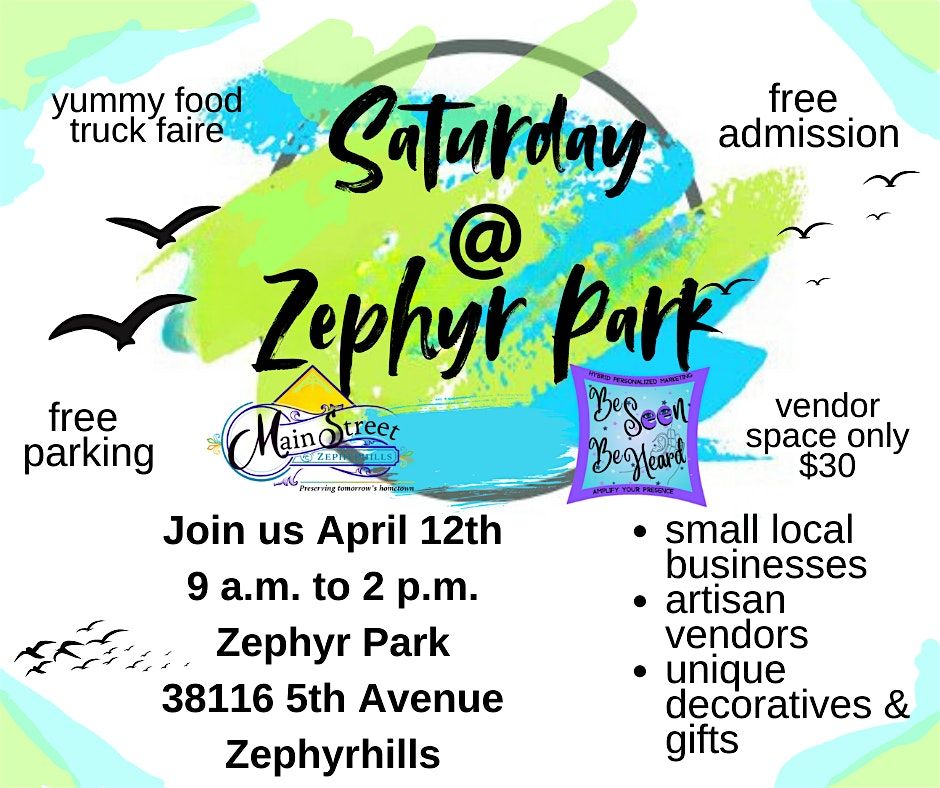 Copy of Saturday @ Zephyr Park