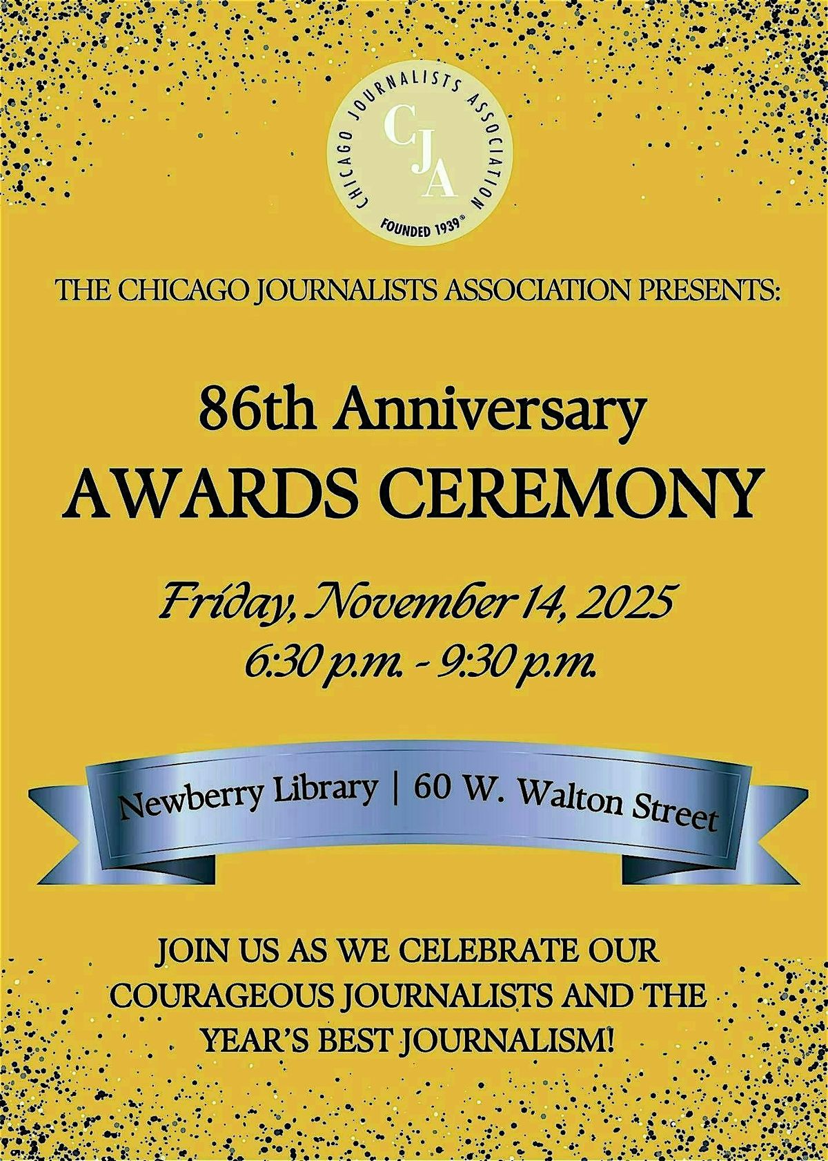 CJA's 86th Anniversary Awards Ceremony
