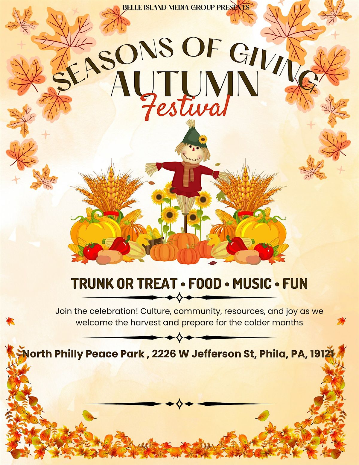 Seasons of Giving: Autumn Festival