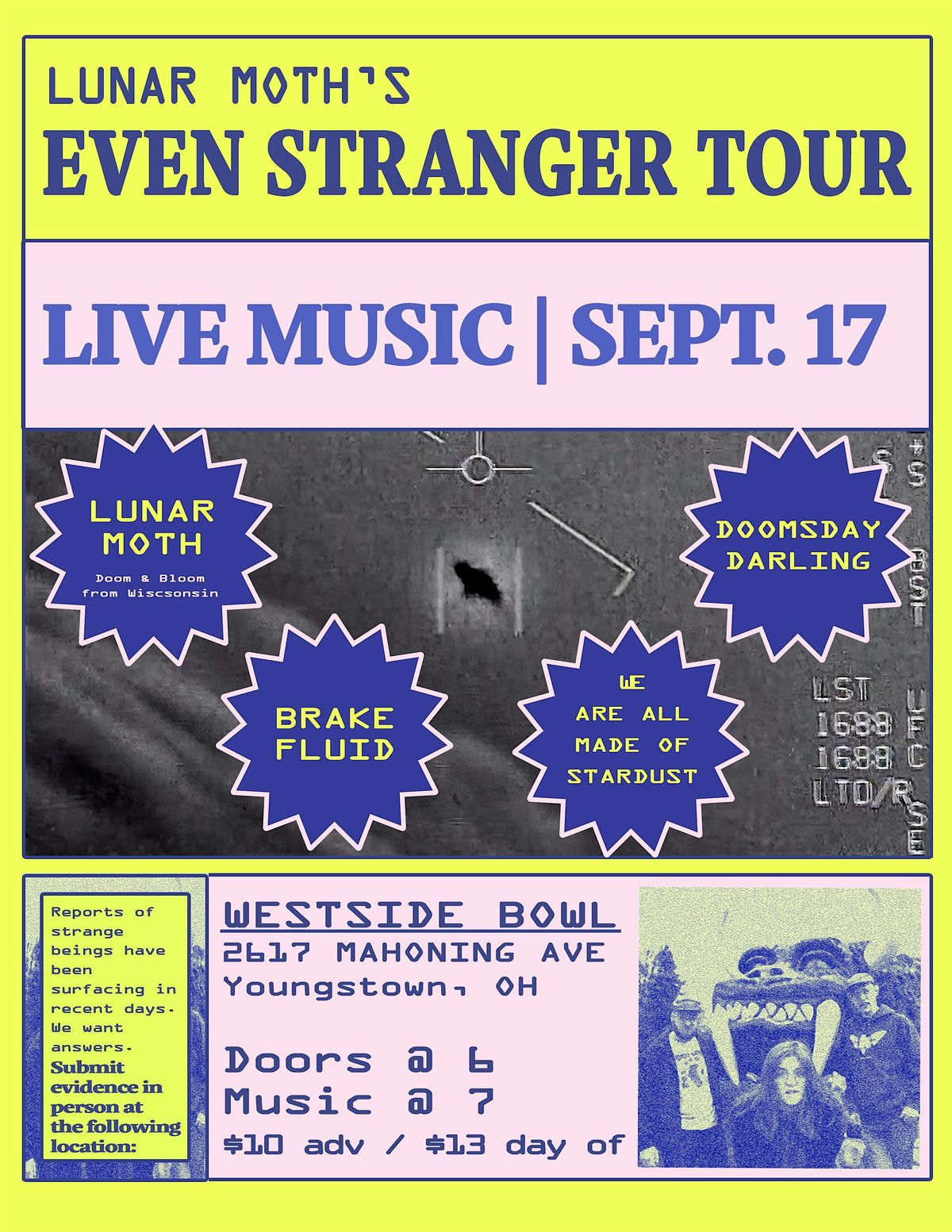 Lunar Moth\/Brake Fluid\/Doomsday Darling\/weareallmadeofstardust