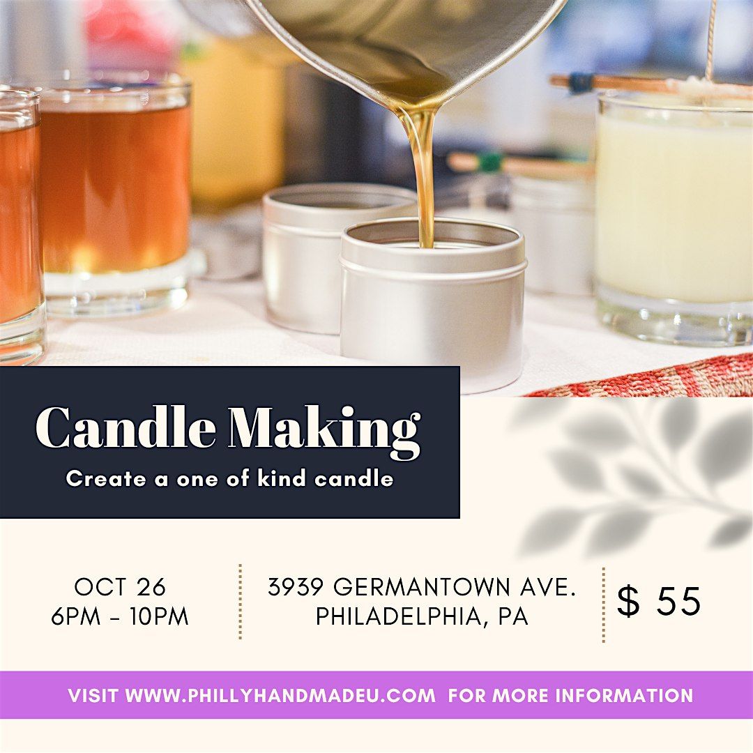 December 6 | The Glow Up Candle Experience