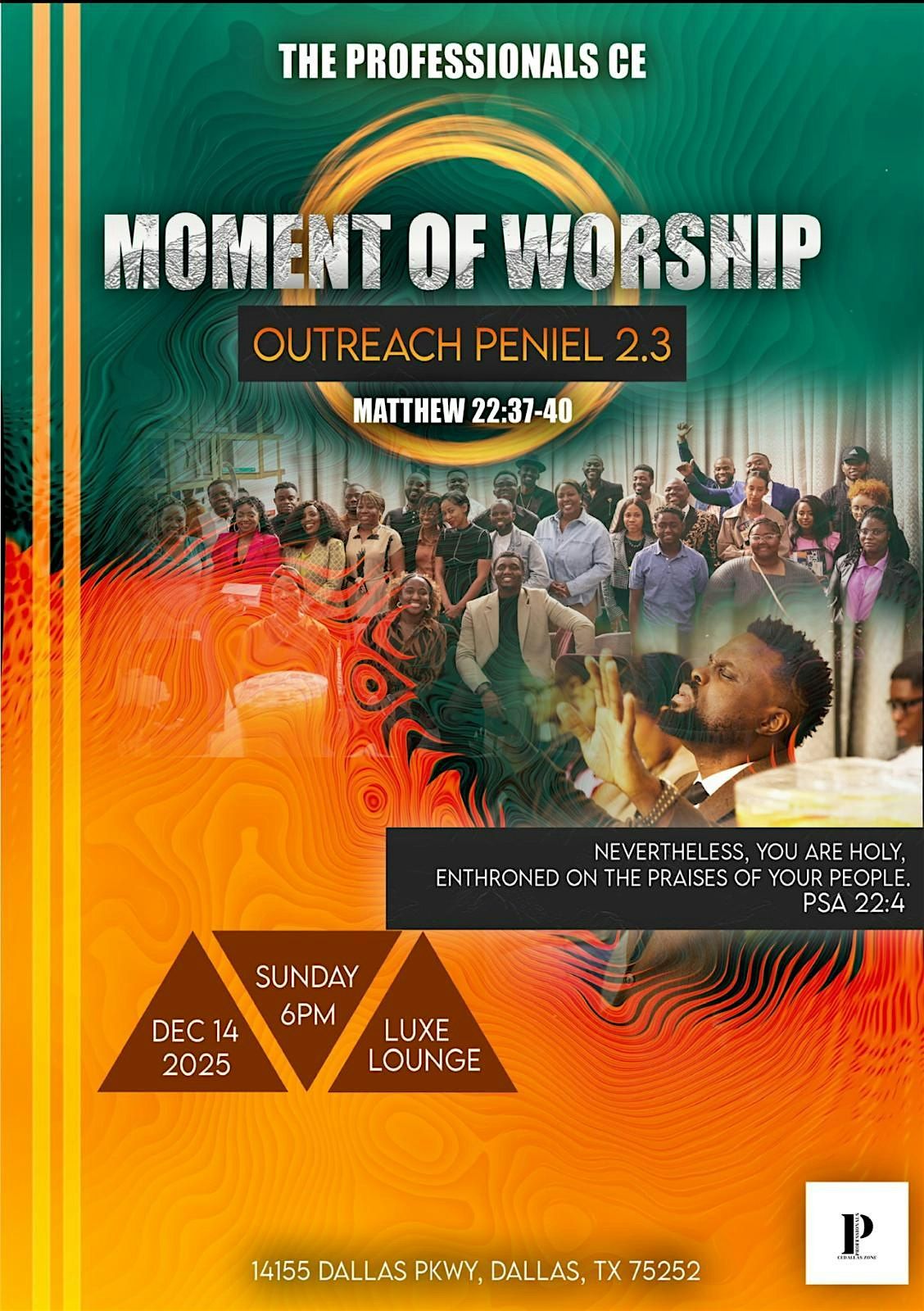 Your Invited! DALLAS PROFESSIONALS: A Moment of Divine Connection!!