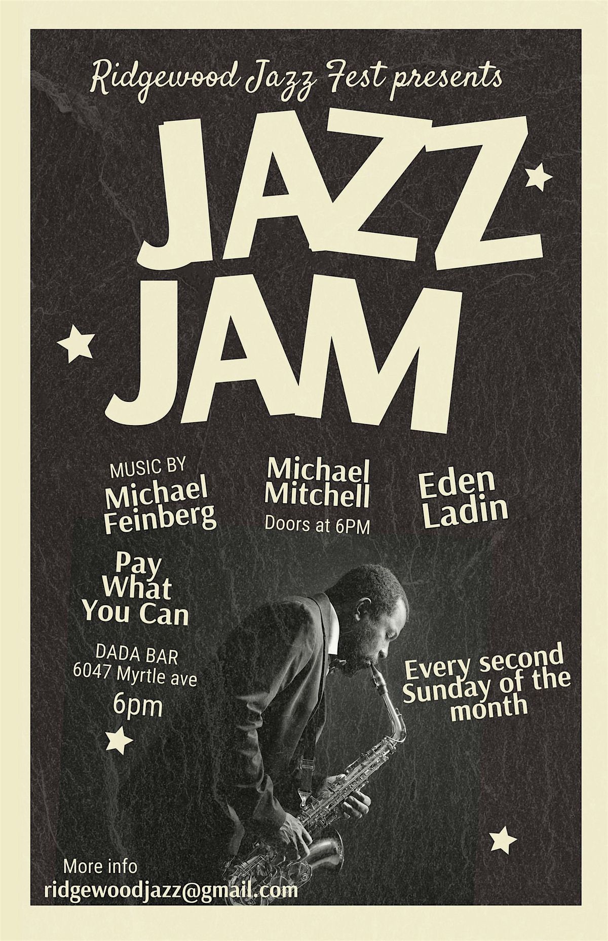 Monthly Jazz Jam
