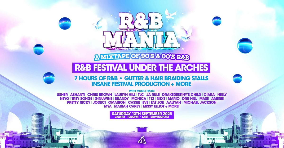 RNB MANIA | Birmingham's Outdoor & Indoor R&B Festival