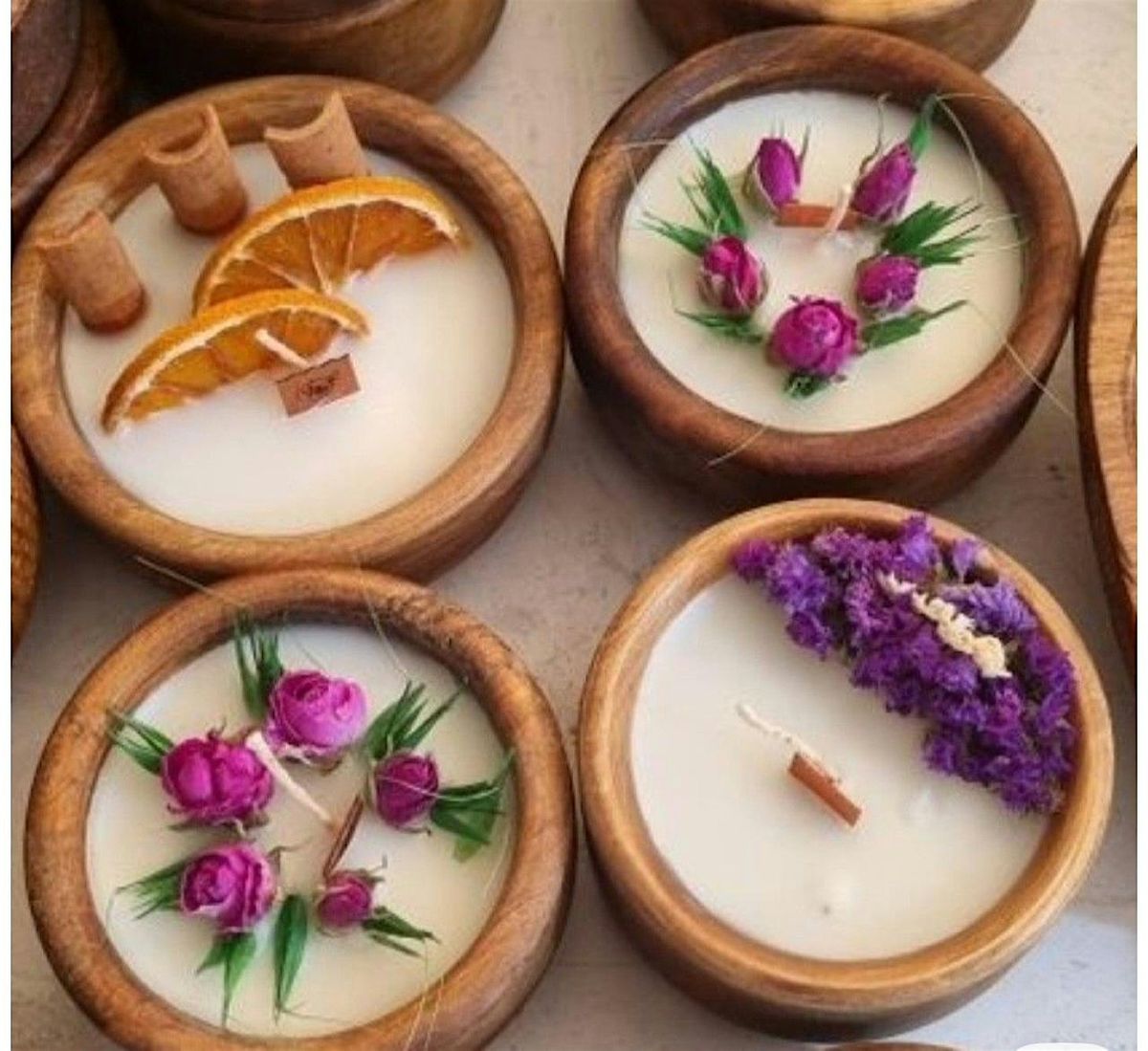 Autumn Scented Candle and Soap Making Bar with Holly!