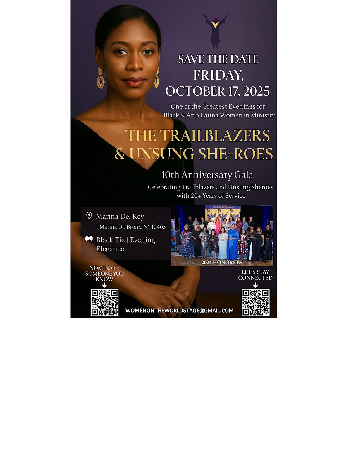 TRAILBLAZERS & UNSUNG SHE-ROES Awards Gala 2025
