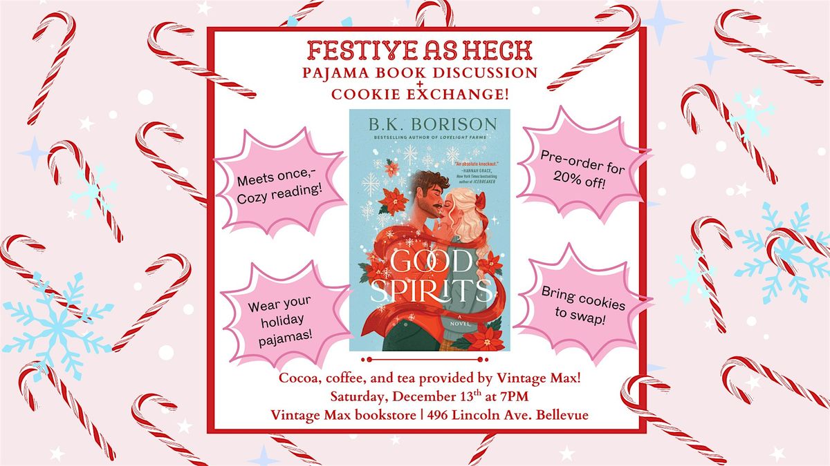 FESTIVE AS HECK: A cozy, Christmas romance book club meet!