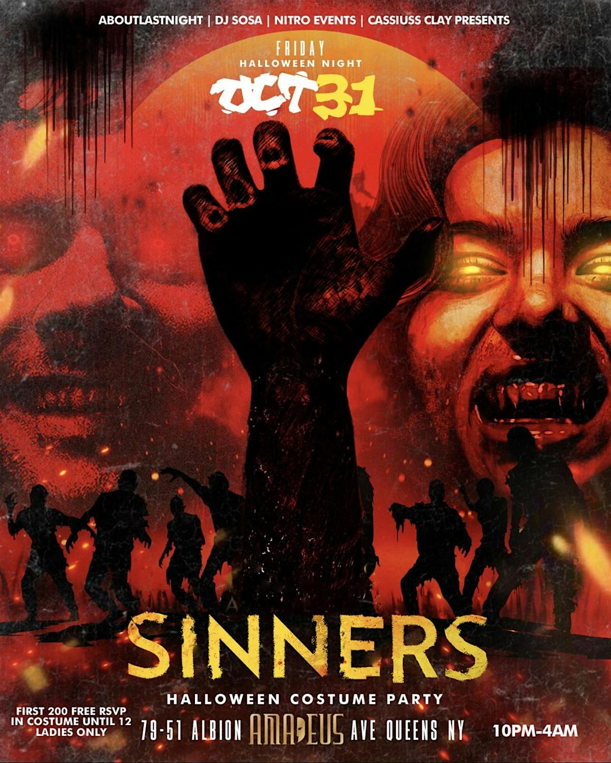 SINNERS HALLOWEEN COSTUME PARTY