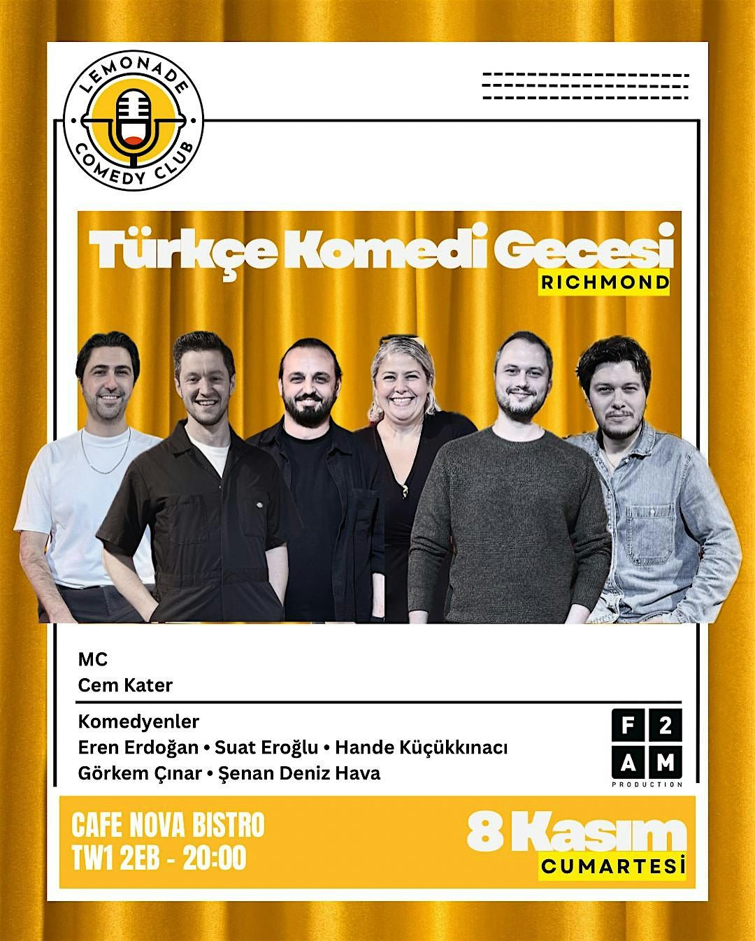 T\u00fcrk\u00e7e Komedi Gecesi - Richmond