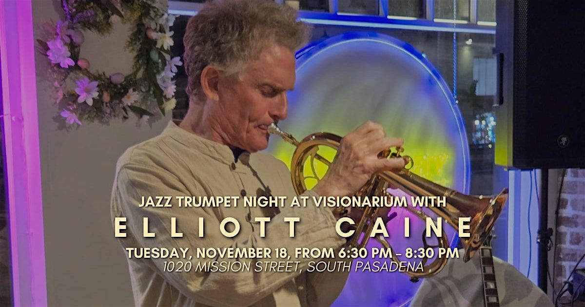 \u2728 Jazz Trumpet Night at Visionarium! \u2728
