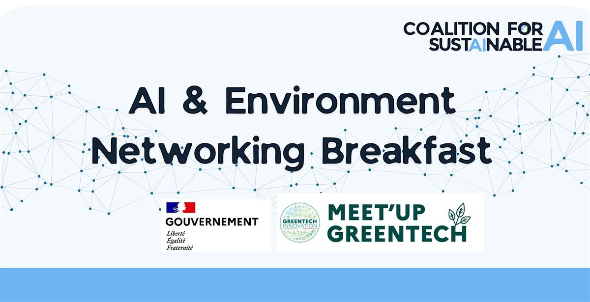 AI & Environment Networking Breakfast