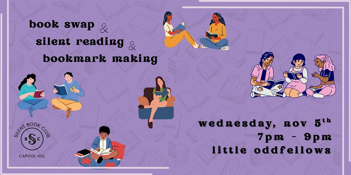 Book Swap and DIY Bookmark Making