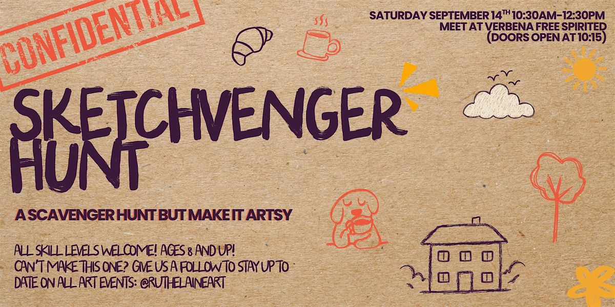 Sketchvenger Hunt: A City Sketch Quest