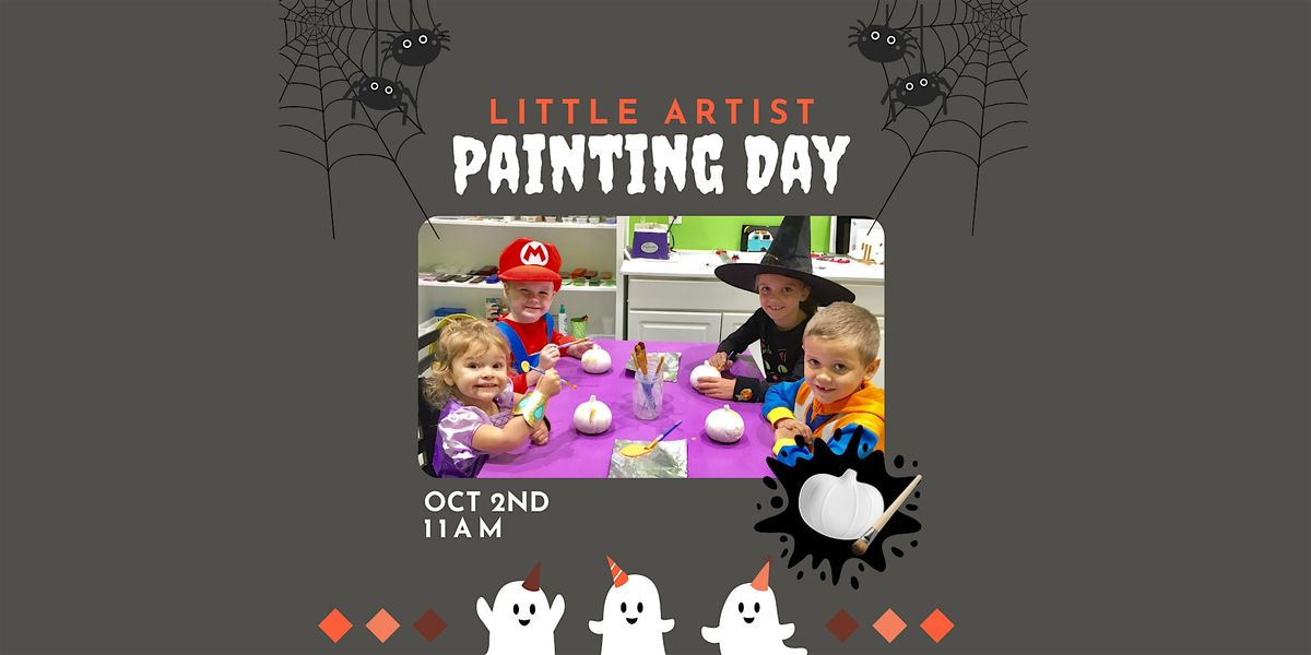 Little Artist Painting Day Oct - Ohio