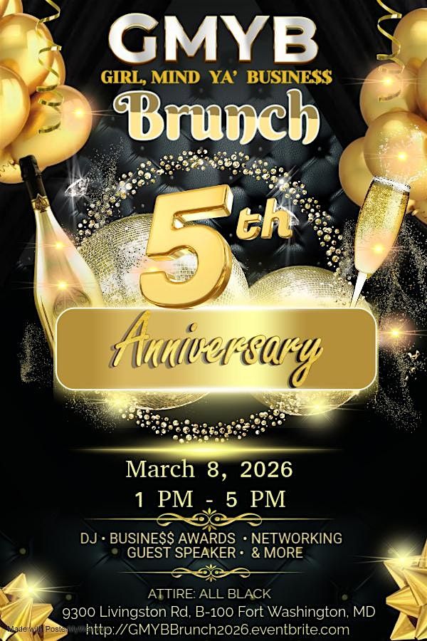 5th Annual Girl, Mind Ya' Busine$$ Brunch