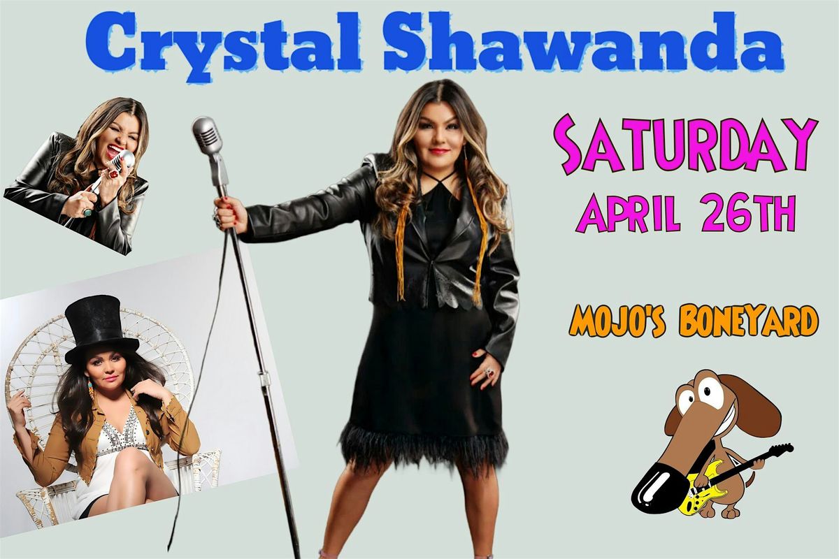 Shawanda Blues Artist CRYSTAL SHAWANDA returns to Mojos! | Mojo's BoneYard ...