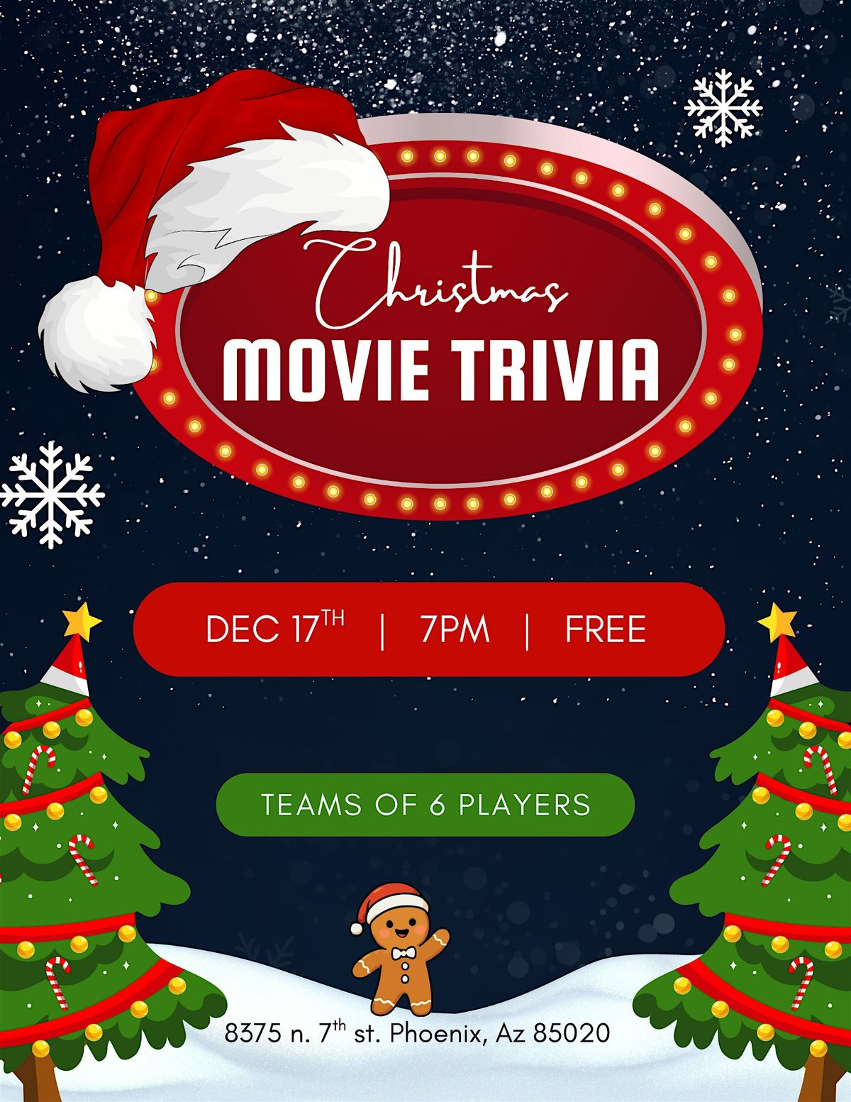 Christmas Movie Trivia at Butler's Easy