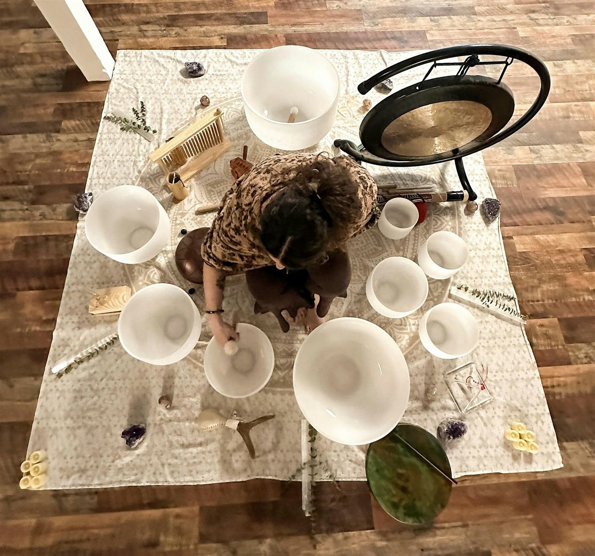 Moldavite Activated Sound Bath & Meditation