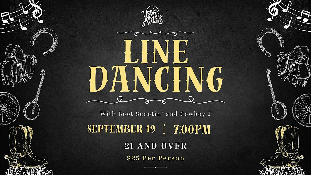 September Line Dancing at Urban Apples