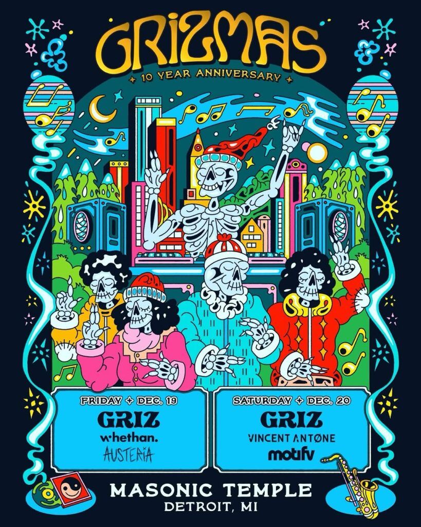 GRiZMAS - Whethan at Masonic Temple - Temple Theatre