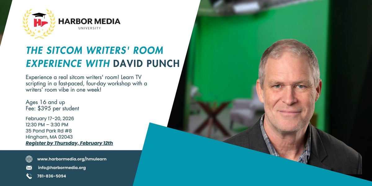 The Sitcom Writers' Room Experience with David Punch