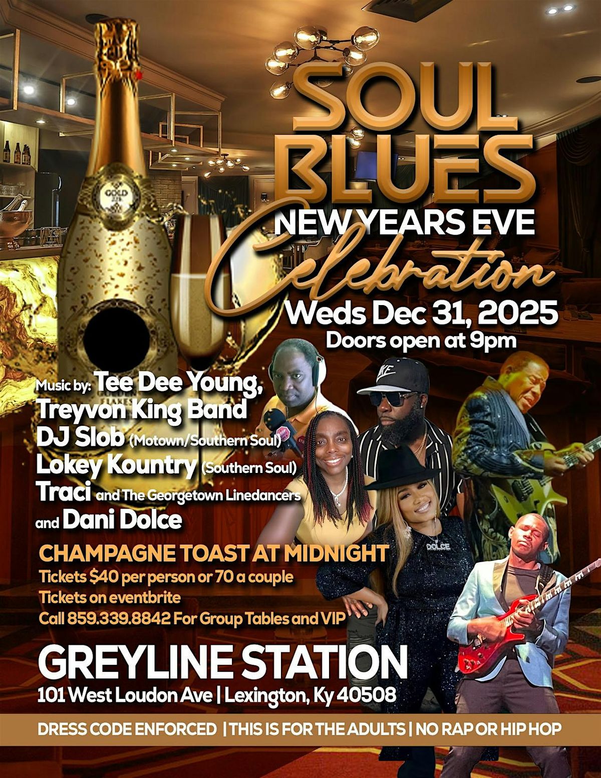 Soul Blues New Years Eve
