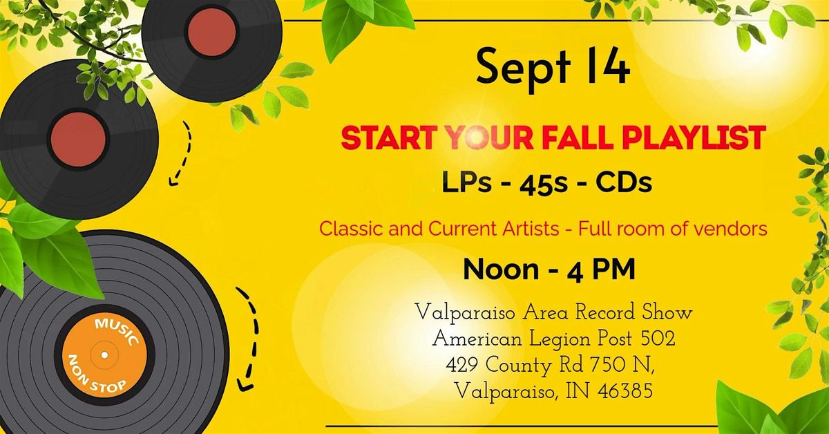 Valparaiso Area Record Show