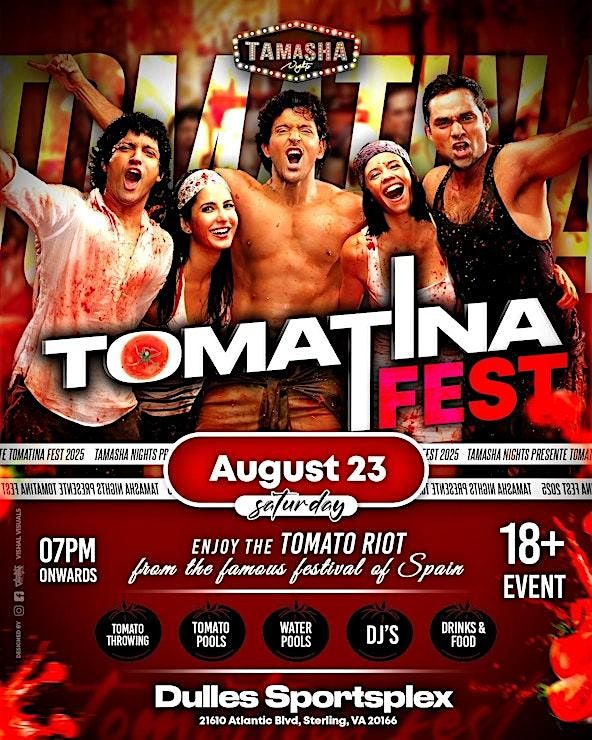 VIRGINIA'S TOMATINA FESTIVAL FROM SPAIN - SAT 8\/23