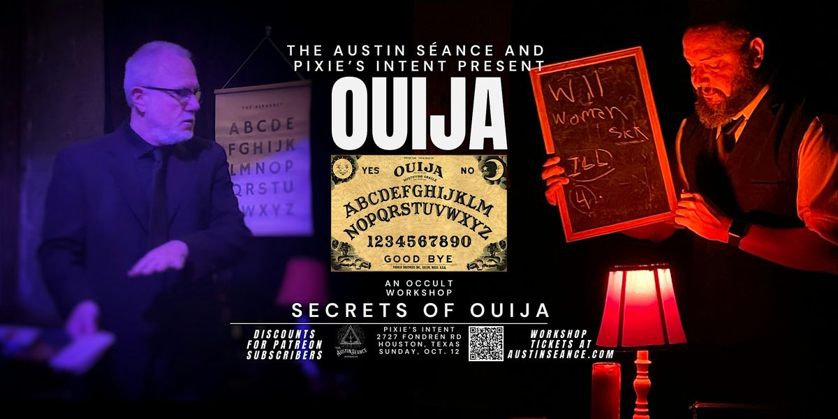 Ouija Workshop at Pixie's Intent in Houston, Texas