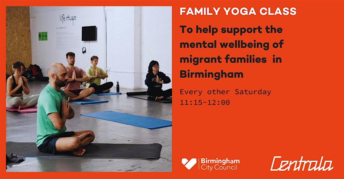 Free Family Yoga Class in Birmingham