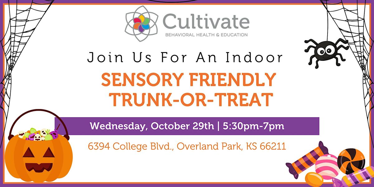 Indoor Sensory Friendly Trunk-or-Treat - Overland Park, KS