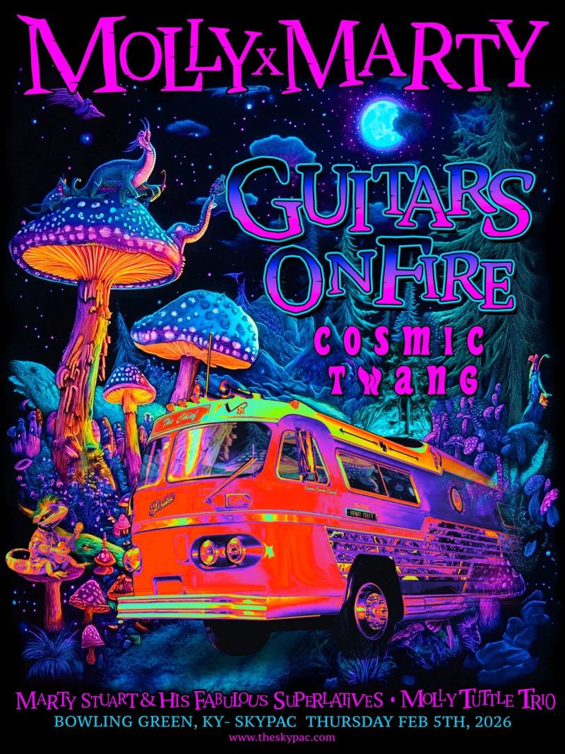 Marty Stuart & Molly Tuttle: Cosmic Twang Guitars on Fire at Smith Opera House