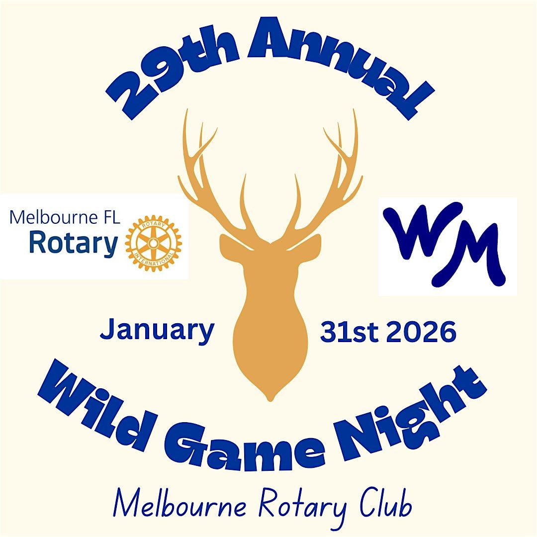 29th Annual Melbourne Rotary Club Wild Game Night