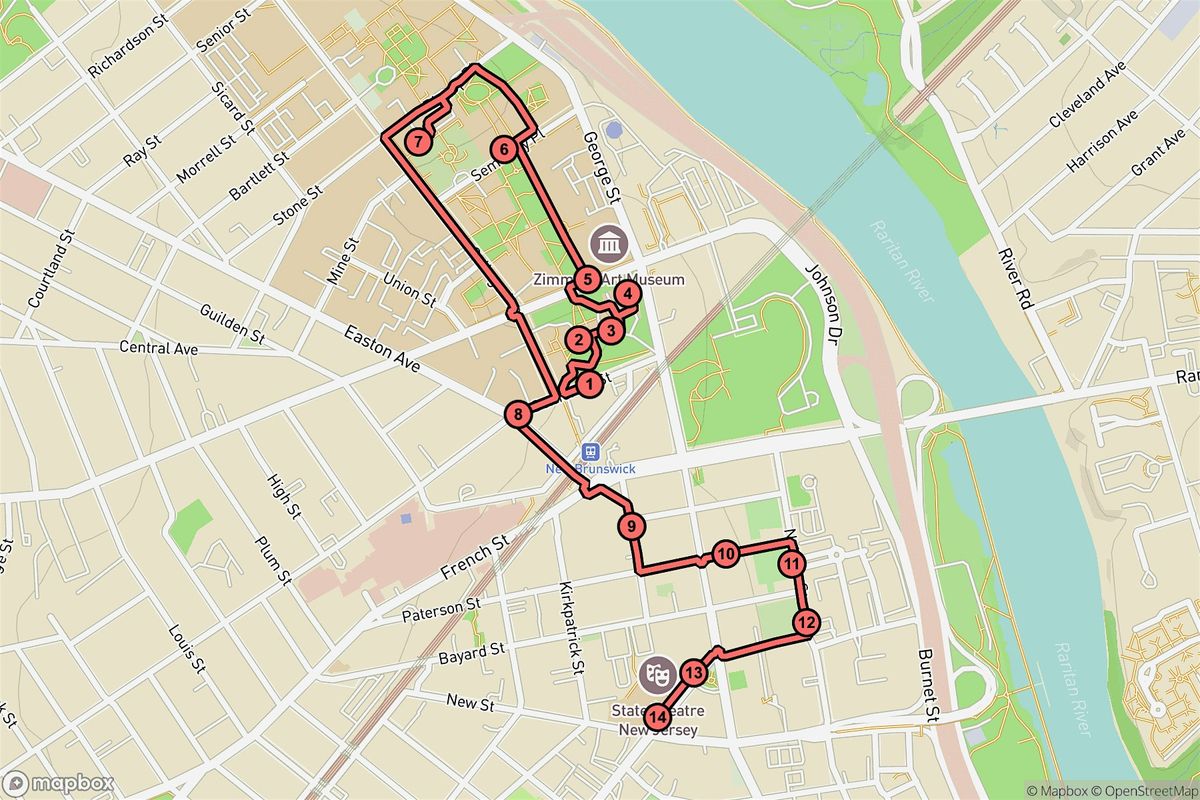 New Brunswick Audio Tour: Campus Legends & Hidden Downtown Gems