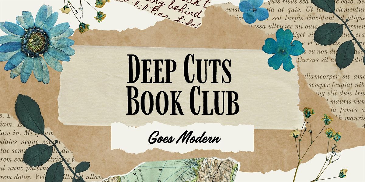 Deep Cuts Book Club Goes Modern