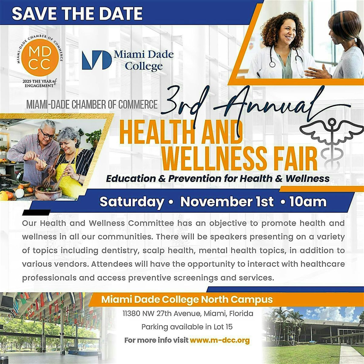 MIAMI DADE CHAMBER OF COMMERCE HEALTH AND WELLNESS FAIR