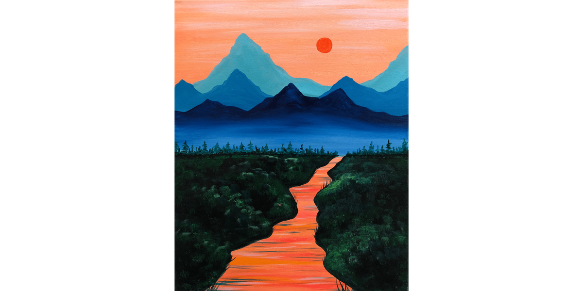River Glow - Paint and Sip in Sacramento | Classpop!\u2122