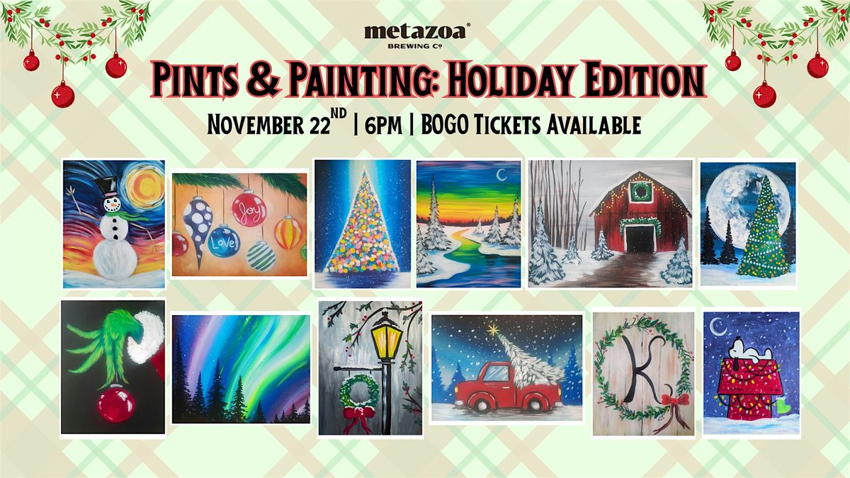Pints & Painting: Holiday Edition