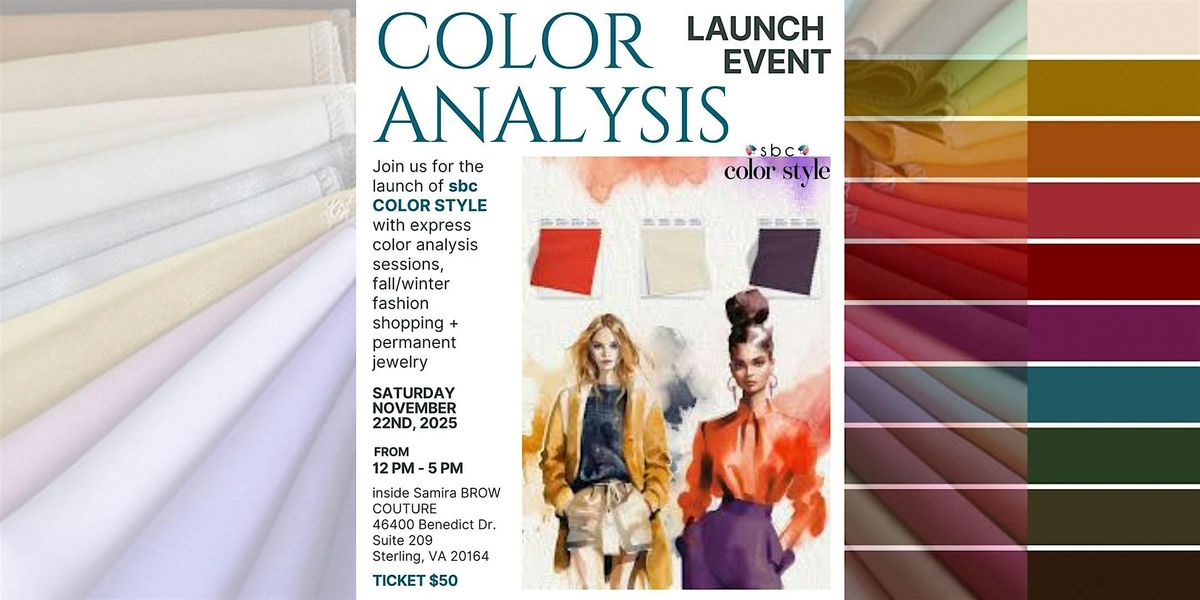 Color Analysis Launch Event