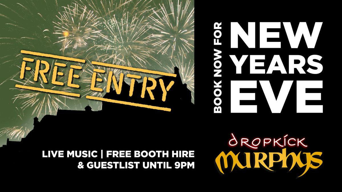 New Years Eve - Free Entry Guestlist Pre 9pm