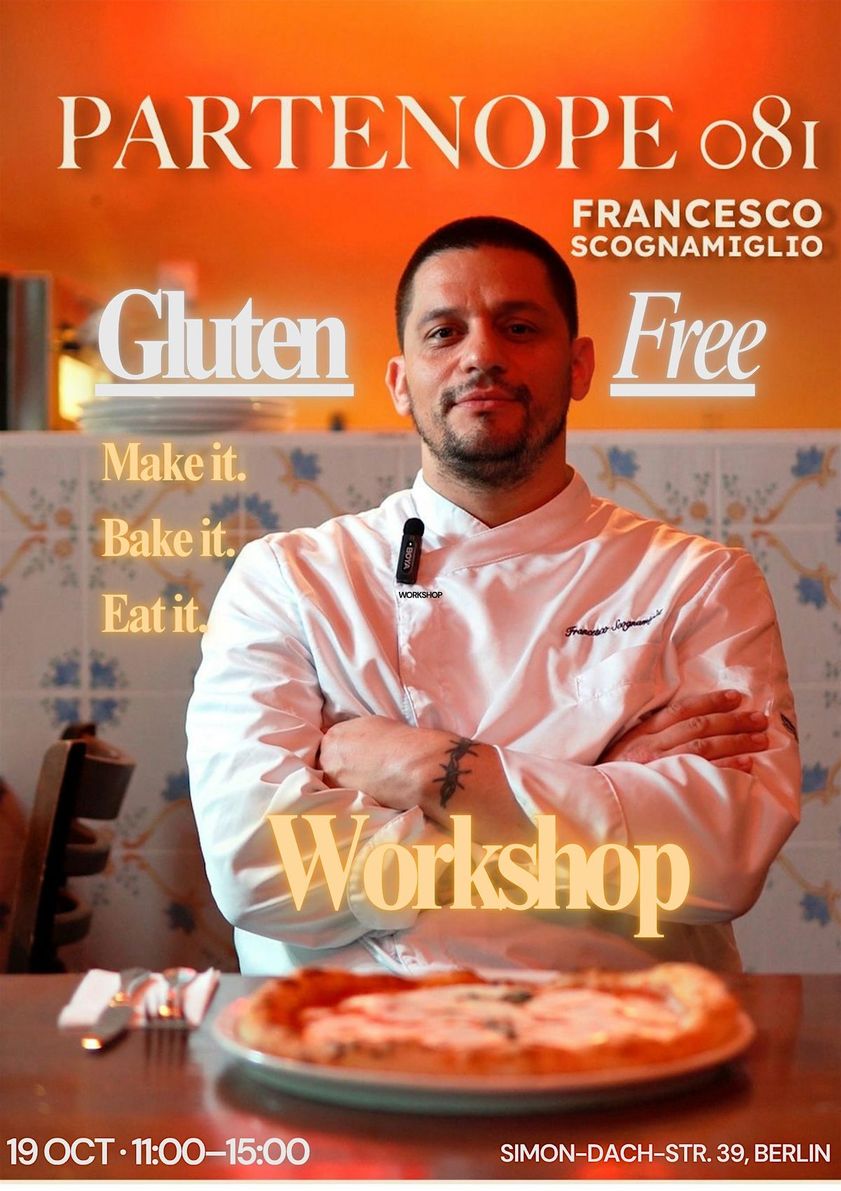 Gluten-Free Pizza Workshop at Partenope081 \u2013 Berlin