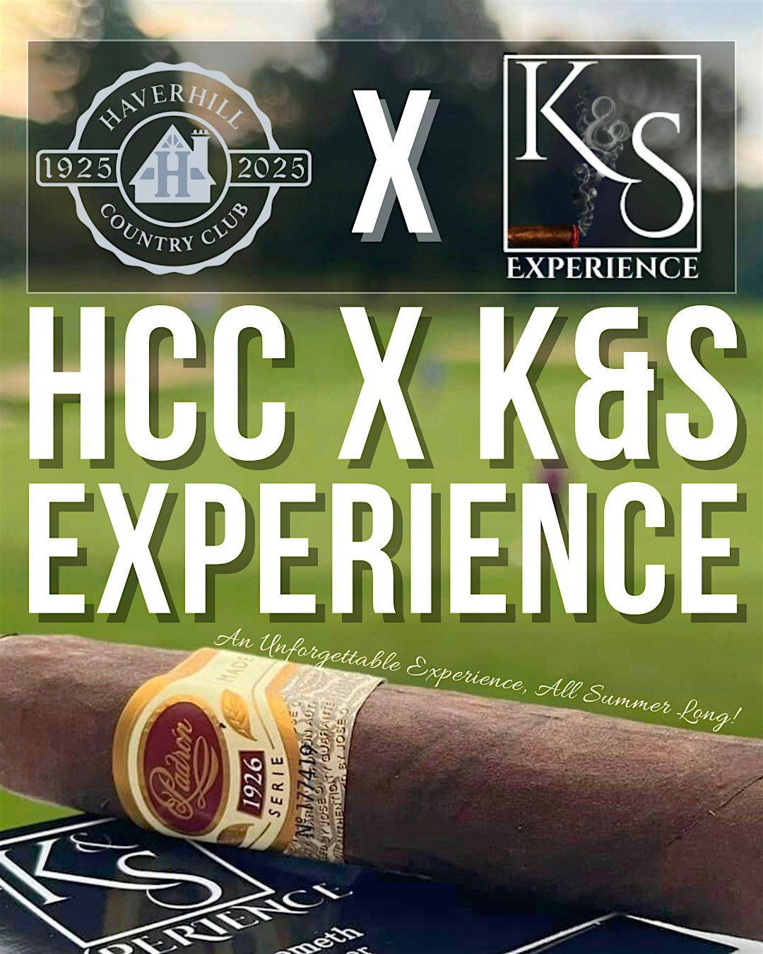 OCTOBER - HCC X K&S: Steak & Cigar Night Series