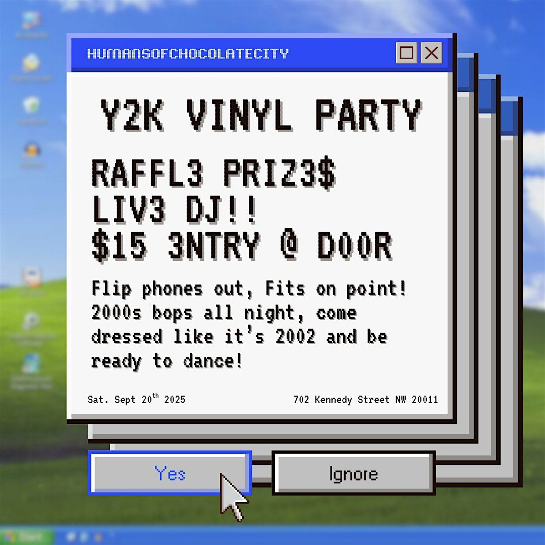 Y2K THROWBACK VINYL PARTY