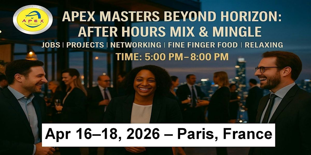 Apex Meet-ups Cooperation \u2022 Jobs \u2022 Networking in Paris, France
