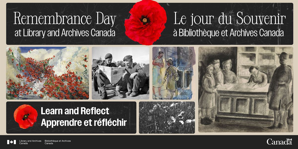Remembrance Day at LAC - Le jour du Souvenir \u00e0 BAC