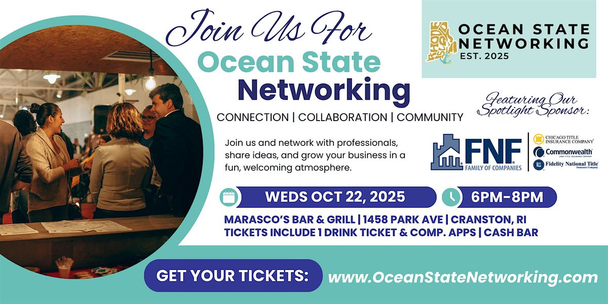 Ocean State Networking - October