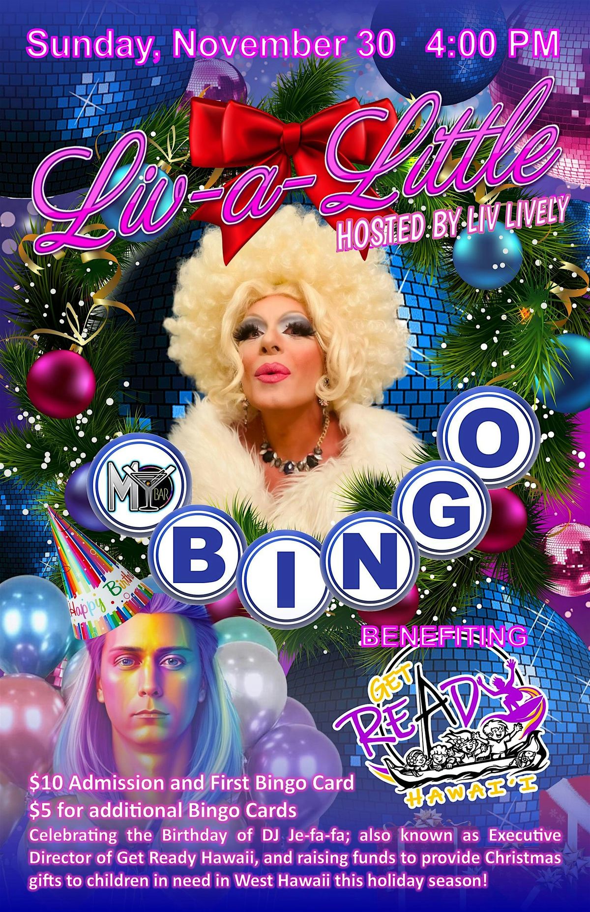 DRAG BINGO- GET READY HI