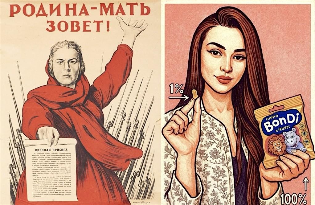 Pop-Propaganda: How the Kremlin Markets Its War Like Disney & Coca-Cola