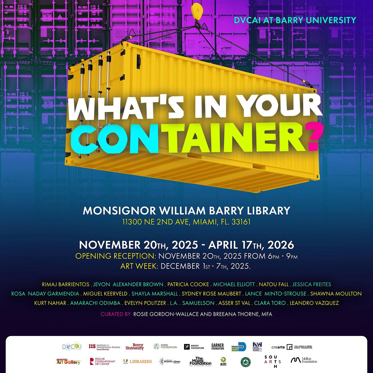 What's in Your Container?
