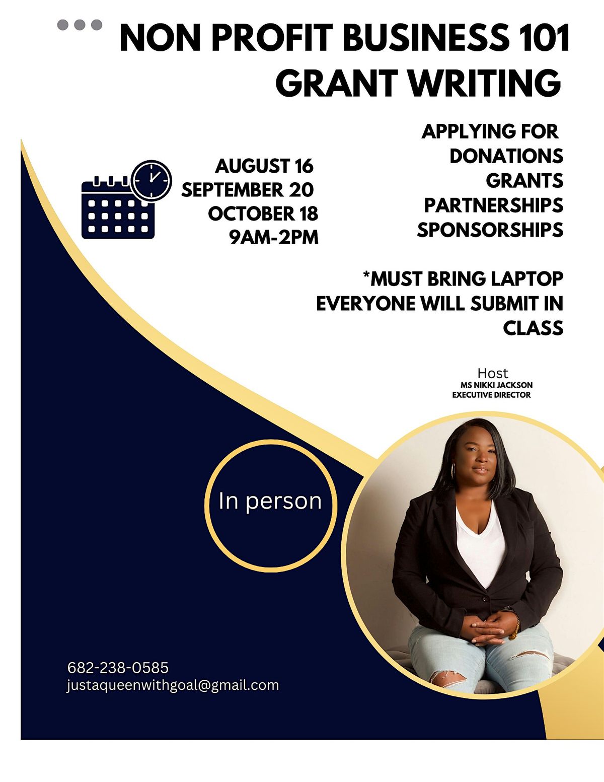 Nonprofit Grant Writing Class